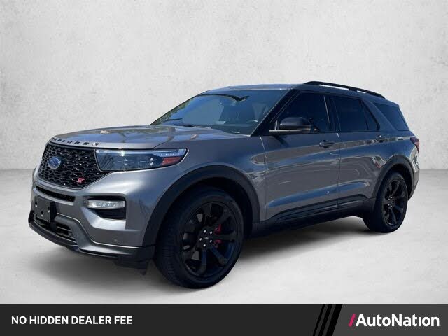Carbonized Gray Metallic 2021 Ford Explorer SUV / Crossover All-Wheel Drive Automatic