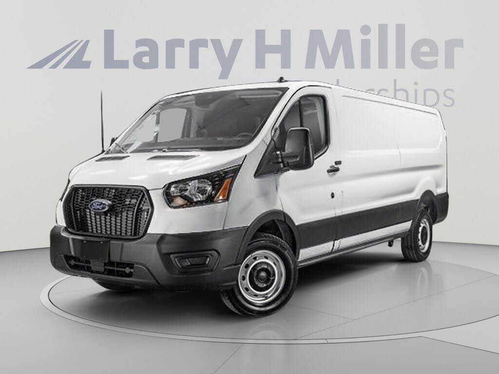White 2027 Ford Transit Cargo Van Rear-Wheel Drive Automatic