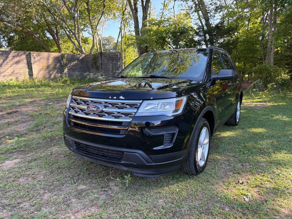 Black 2018 Ford Explorer SUV / Crossover All-Wheel Drive 6-Speed Automatic