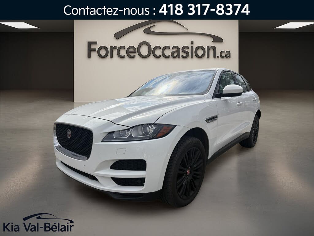 Black 2017 Jaguar F-PACE SUV / Crossover All-Wheel Drive Automatic