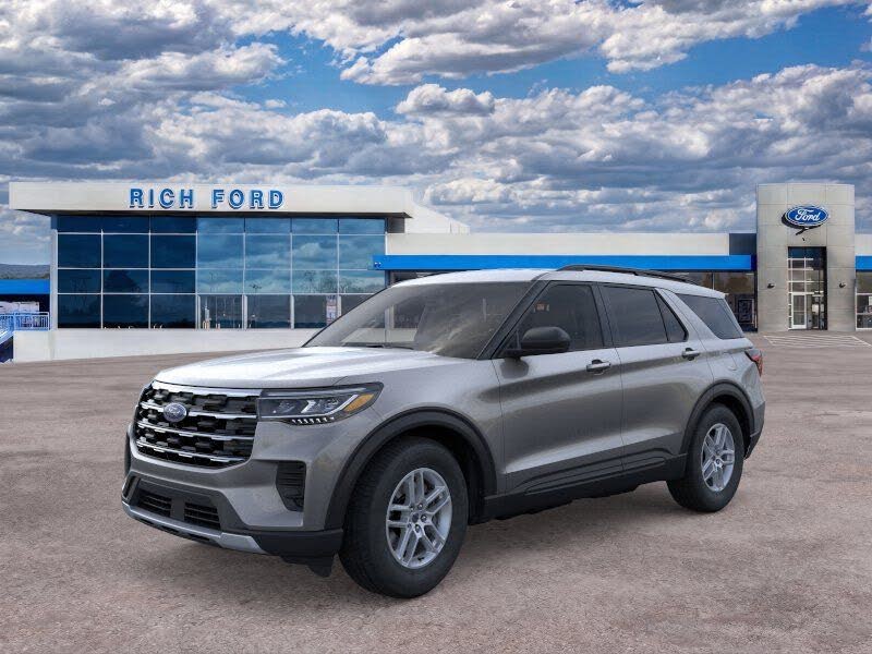 Carbonized Gray Metallic 2026 Ford Explorer SUV / Crossover Rear-Wheel Drive Automatic
