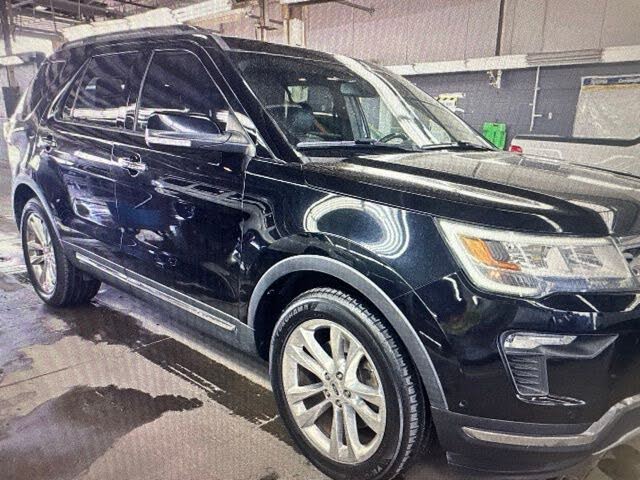 Shadow Black 2018 Ford Explorer SUV / Crossover Front-Wheel Drive 6-Speed Automatic
