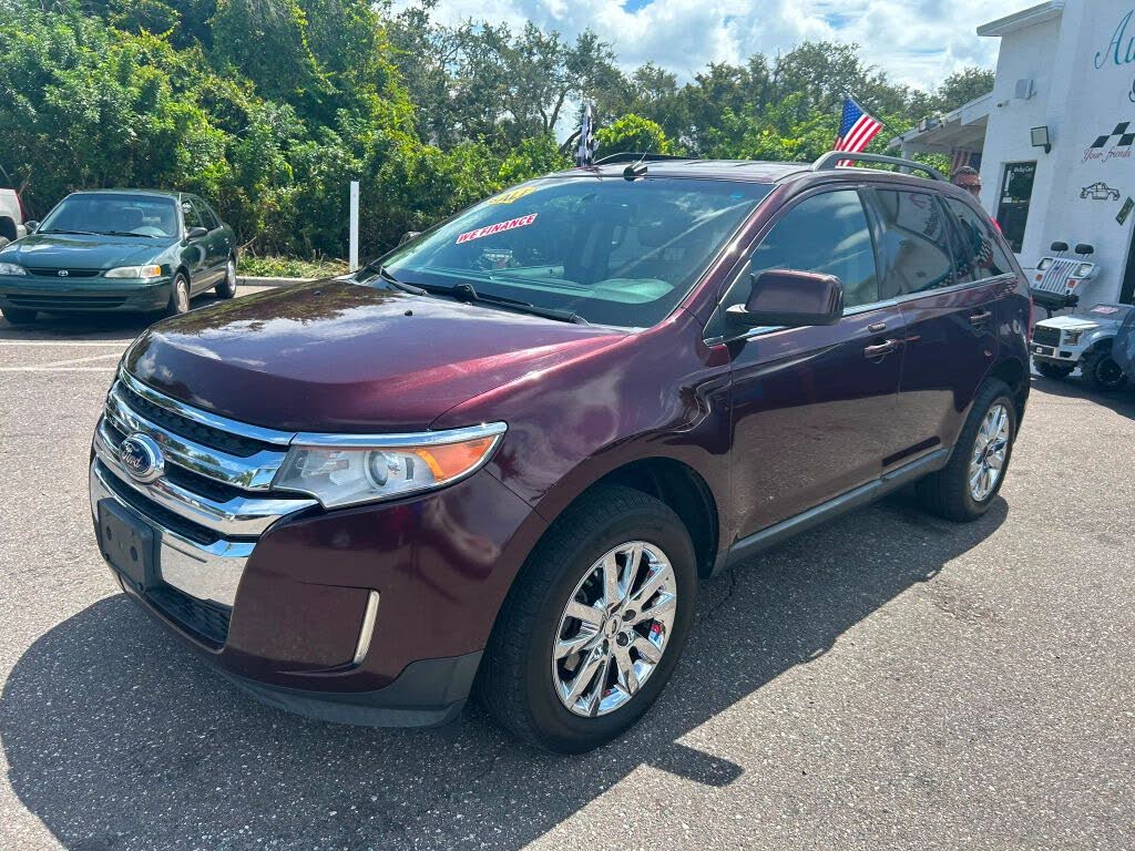 Red 2011 Ford Edge SUV / Crossover Front-Wheel Drive 6-Speed Automatic Overdrive