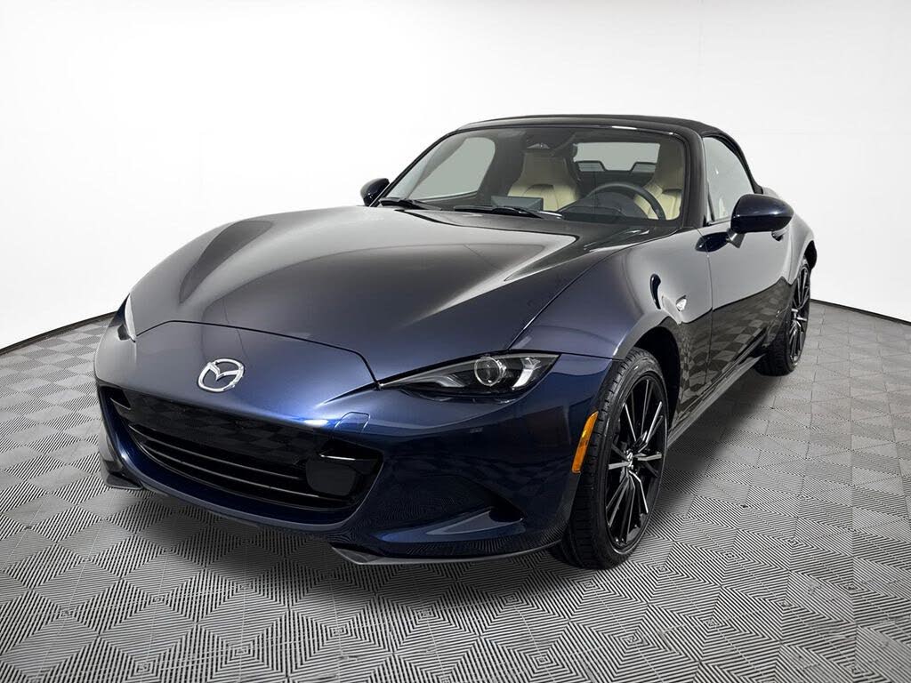 Crystal Blue 2026 Mazda MX-5 Miata Convertible Rear-Wheel Drive 6-Speed Automatic