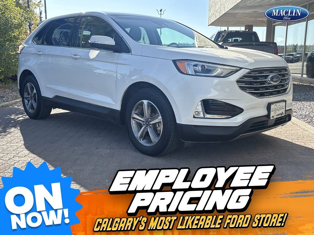 White 2020 Ford Edge SUV / Crossover All-Wheel Drive Automatic