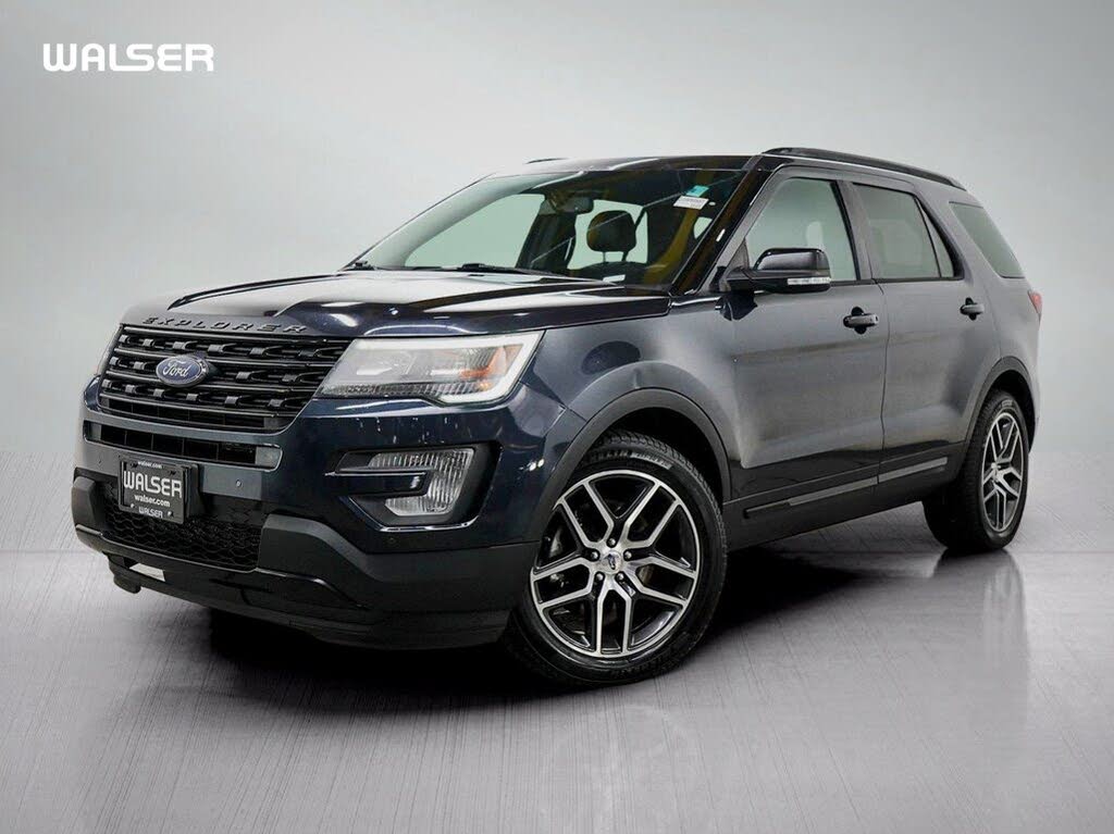 Gray 2017 Ford Explorer SUV / Crossover All-Wheel Drive Automatic