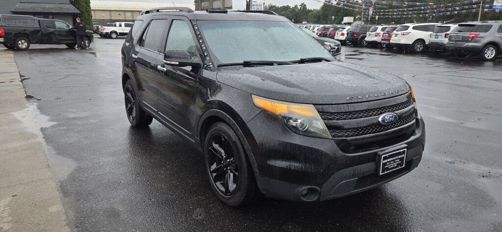 Black 2014 Ford Explorer SUV / Crossover All-Wheel Drive Automatic