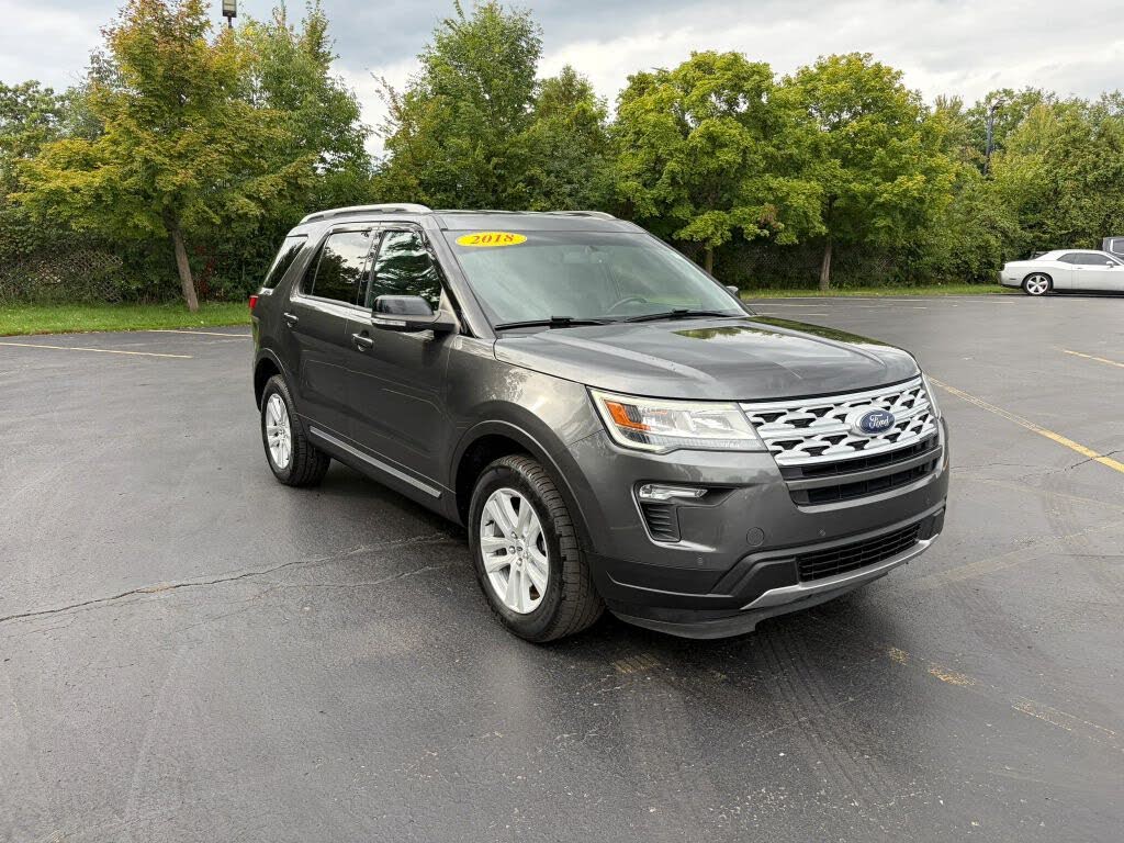 Gray 2018 Ford Explorer SUV / Crossover All-Wheel Drive 6-Speed Automatic