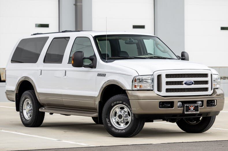 White & White 2005 Ford Excursion SUV / Crossover Four-Wheel Drive Automatic