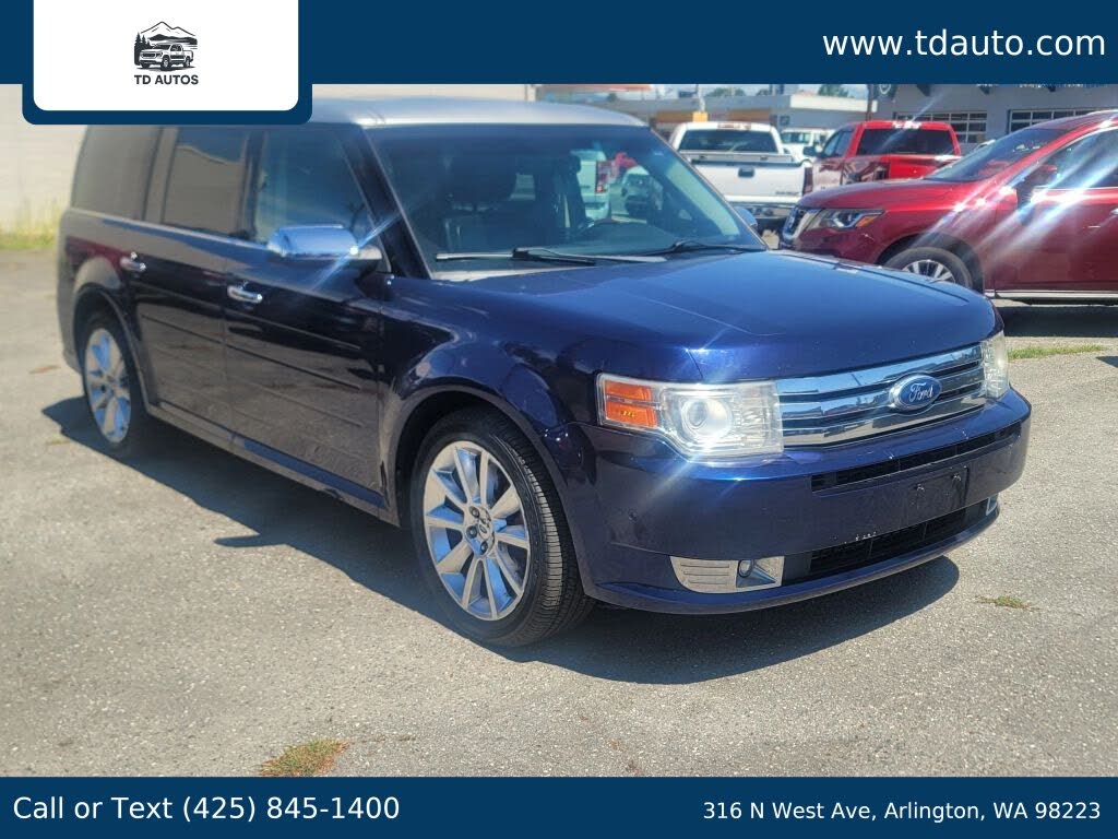 Blue 2011 Ford Flex SUV / Crossover All-Wheel Drive 6-Speed Automatic