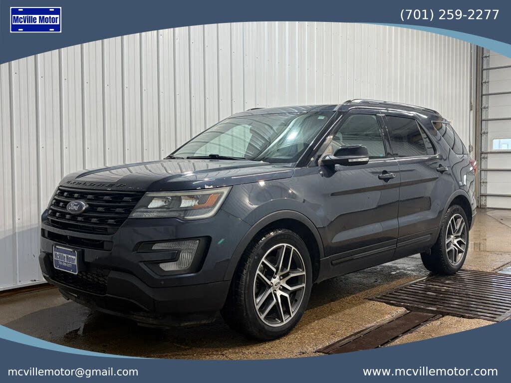 Black 2017 Ford Explorer SUV / Crossover All-Wheel Drive 6-Speed Automatic