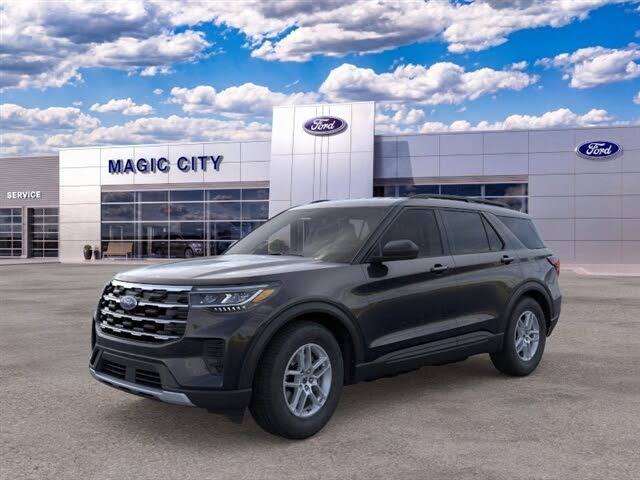 Black Metallic 2026 Ford Explorer SUV / Crossover All-Wheel Drive Automatic