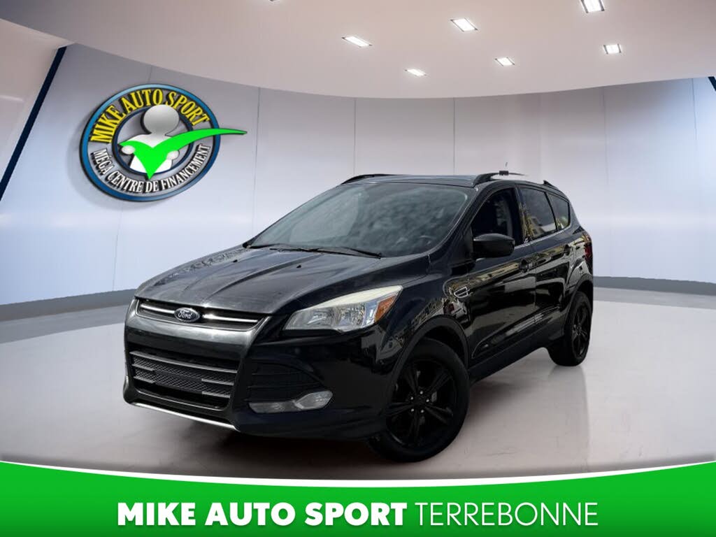 Black 2014 Ford Escape SUV / Crossover Front-Wheel Drive Automatic
