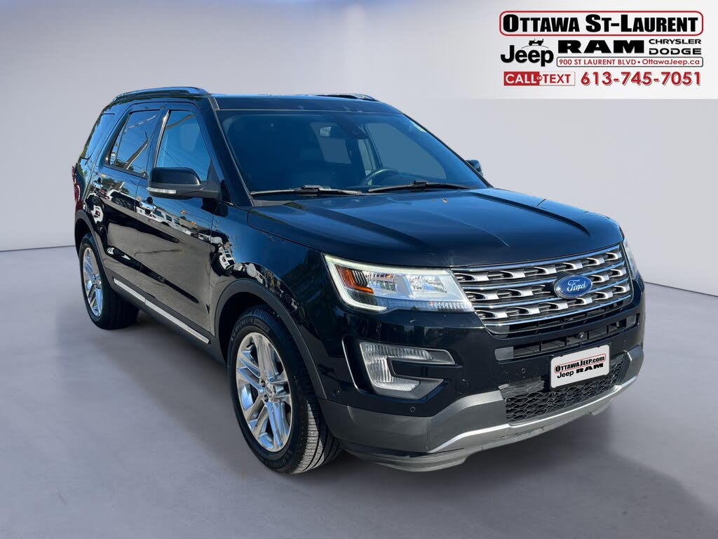 Shadow Black 2017 Ford Explorer SUV / Crossover All-Wheel Drive Automatic