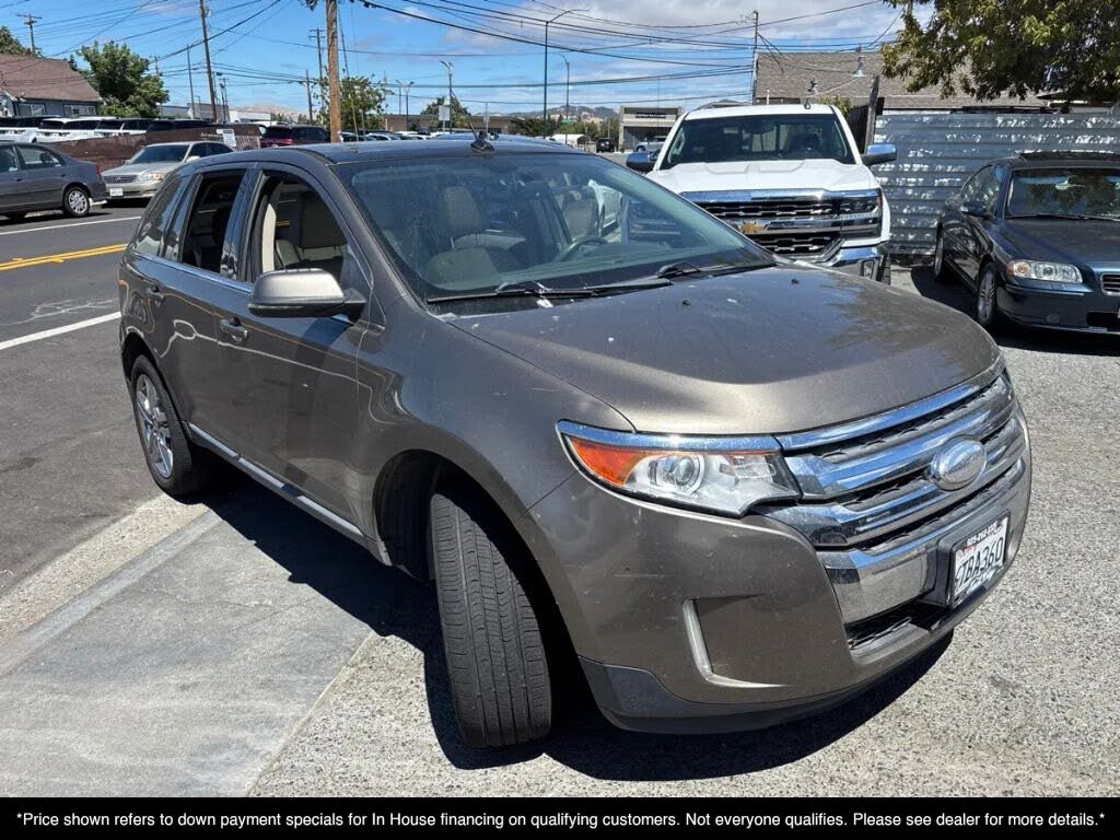 Pewter 2012 Ford Edge SUV / Crossover All-Wheel Drive 6-Speed Automatic