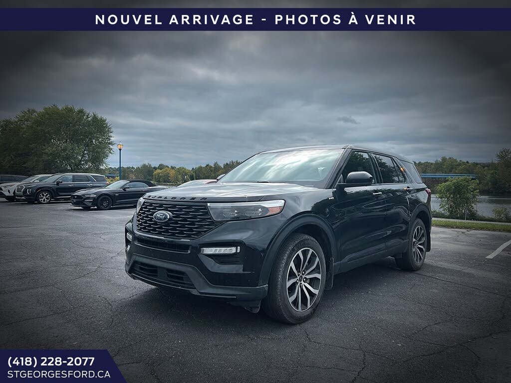 Black 2022 Ford Explorer SUV / Crossover All-Wheel Drive Automatic