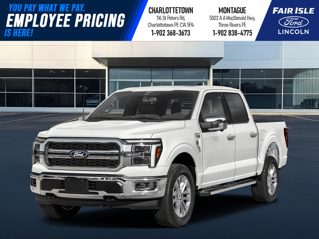 OXFORD WHITE 2026 Ford F-150 Pickup Truck Four-Wheel Drive Automatic