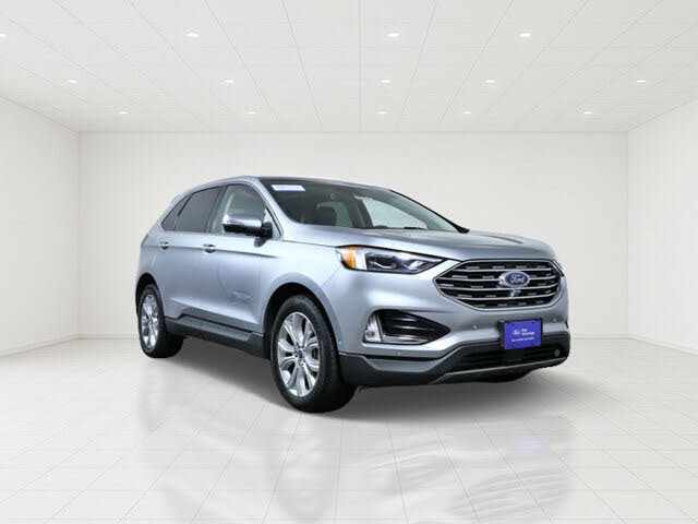 Silver 2020 Ford Edge SUV / Crossover All-Wheel Drive 8-Speed Automatic