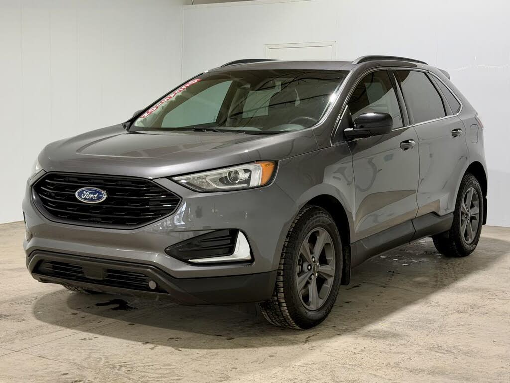 Gray 2022 Ford Edge SUV / Crossover All-Wheel Drive Automatic