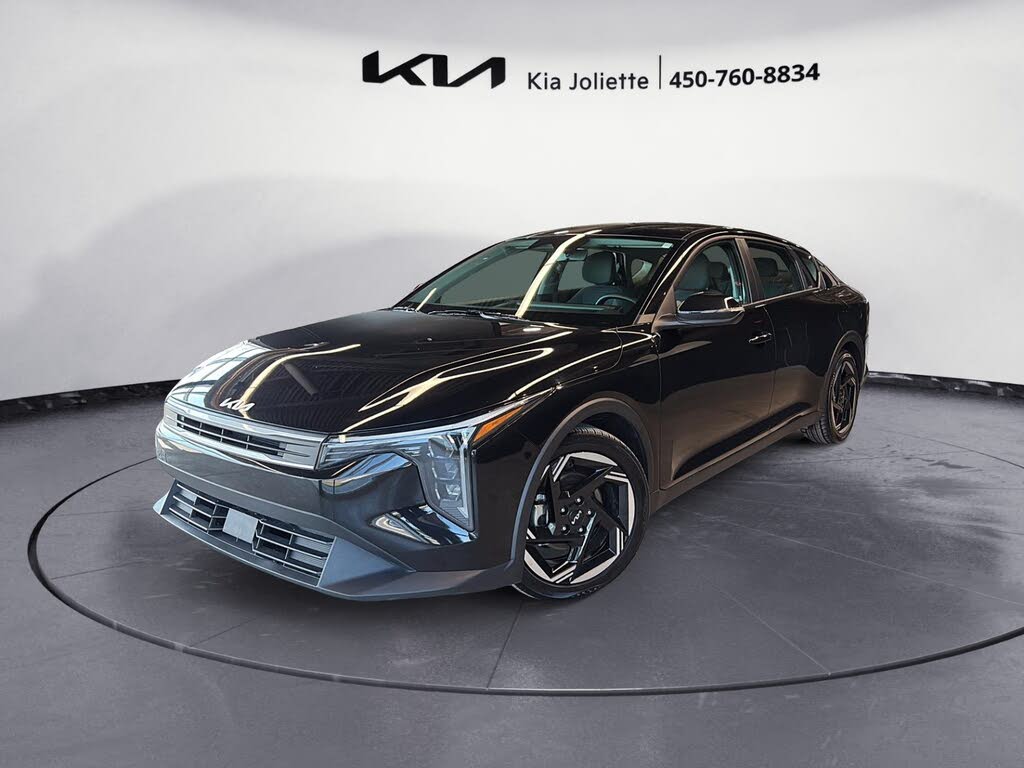 Black 2025 Kia K4 Sedan Front-Wheel Drive Automatic