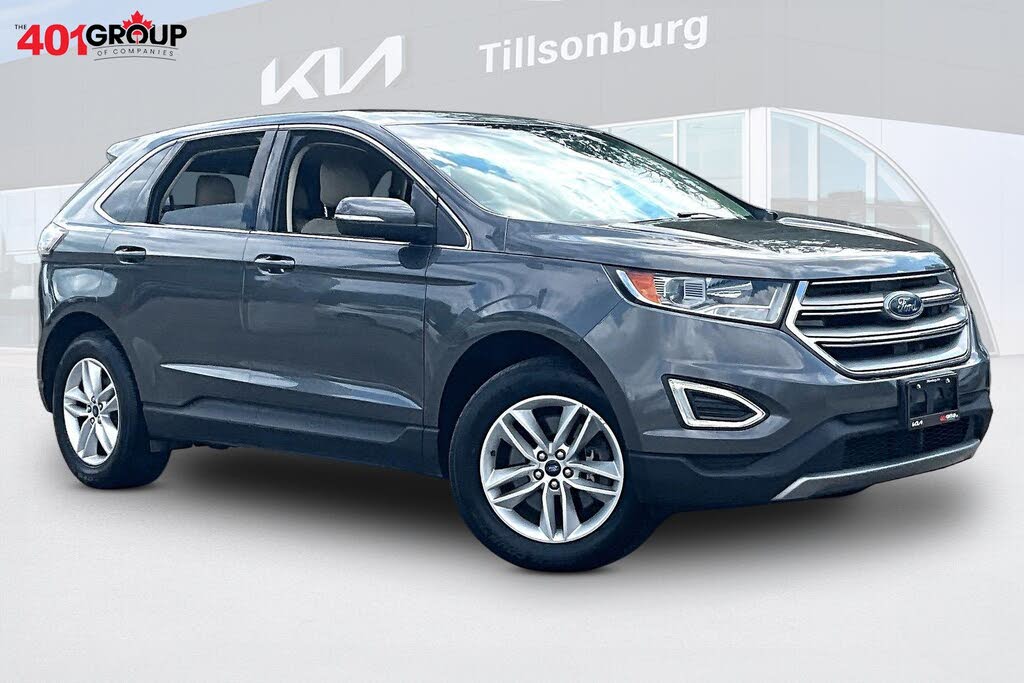 Gray 2017 Ford Edge SUV / Crossover All-Wheel Drive Automatic