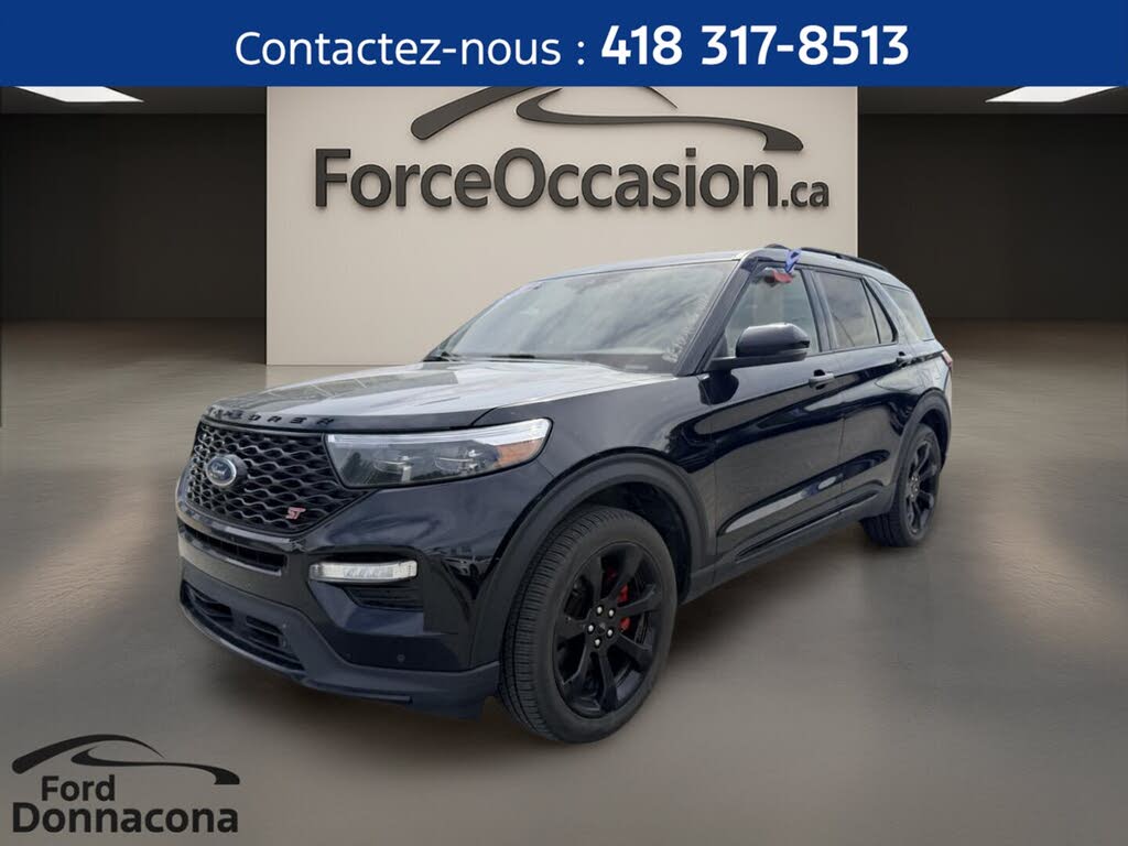 Black 2024 Ford Explorer SUV / Crossover All-Wheel Drive Automatic