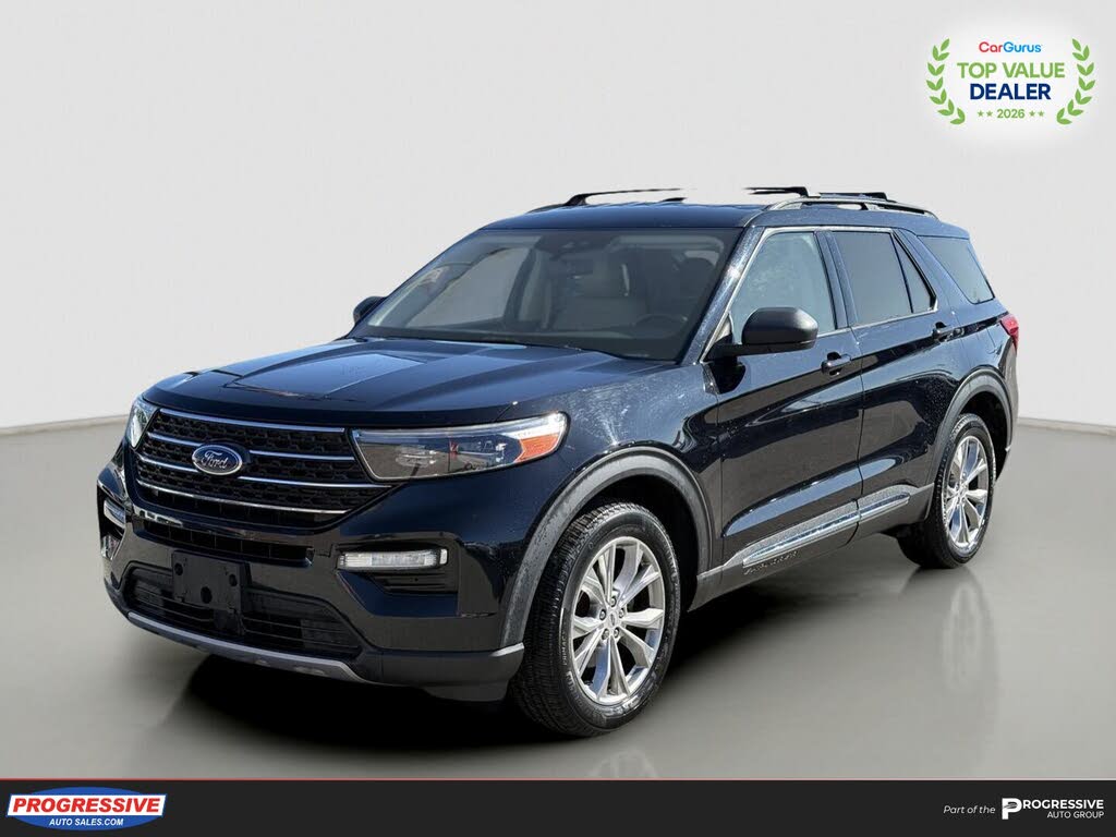 Black 2020 Ford Explorer SUV / Crossover All-Wheel Drive Automatic