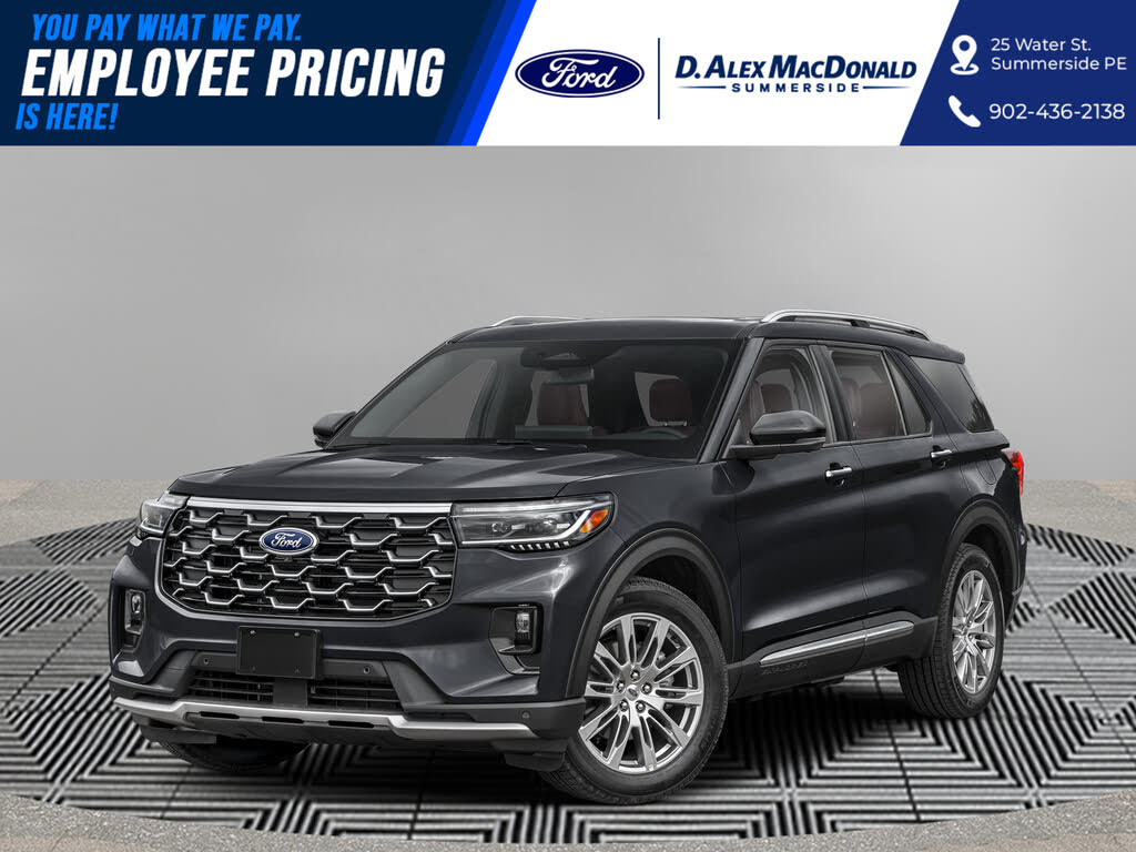AGATE BLACK 2026 Ford Explorer SUV / Crossover All-Wheel Drive Automatic