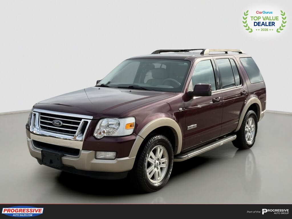 Red 2008 Ford Explorer SUV / Crossover Four-Wheel Drive Automatic