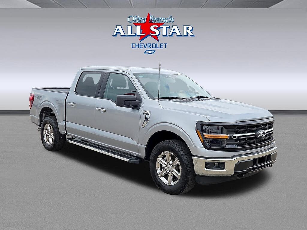 Gray 2025 Ford F-150 Pickup Truck Four-Wheel Drive Automatic