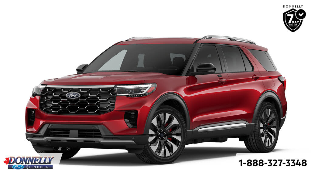 RAPID RED METALLIC TINTED CLEARCOAT 2026 Ford Explorer SUV / Crossover All-Wheel Drive Automatic