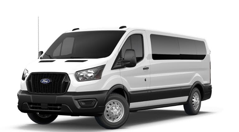 Oxford White 2027 Ford Transit Passenger Van All-Wheel Drive 