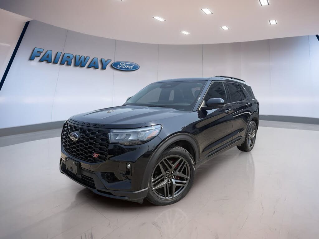 Black 2025 Ford Explorer SUV / Crossover All-Wheel Drive Automatic