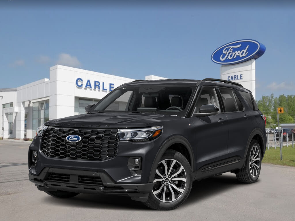 Black (Noir agate métallisé (UM)) 2026 Ford Explorer SUV / Crossover All-Wheel Drive Automatic