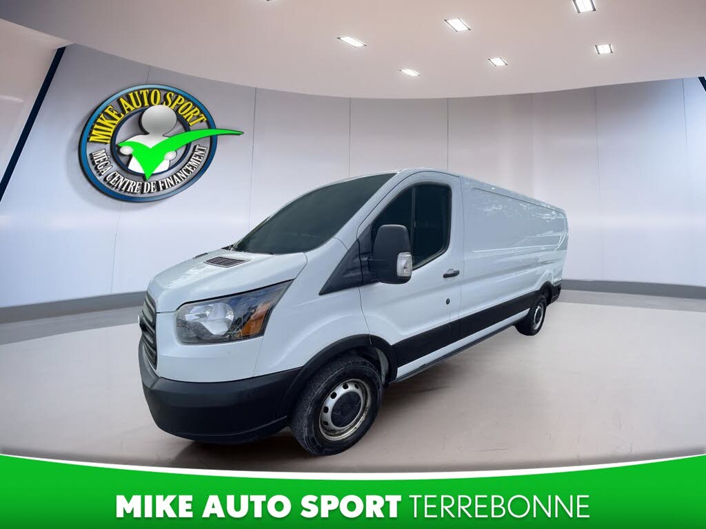 White 2019 Ford Transit Cargo Van Rear-Wheel Drive Automatic