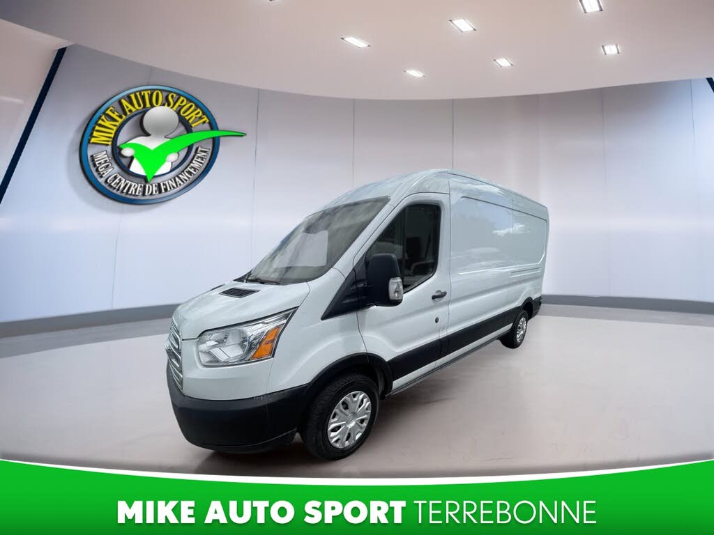 White 2019 Ford Transit Cargo Van Rear-Wheel Drive Automatic