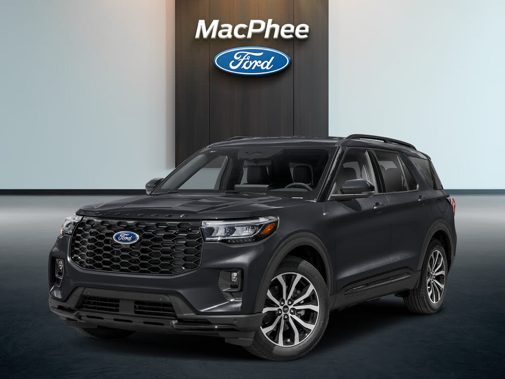 Agate Black Metallic 2026 Ford Explorer SUV / Crossover All-Wheel Drive Automatic
