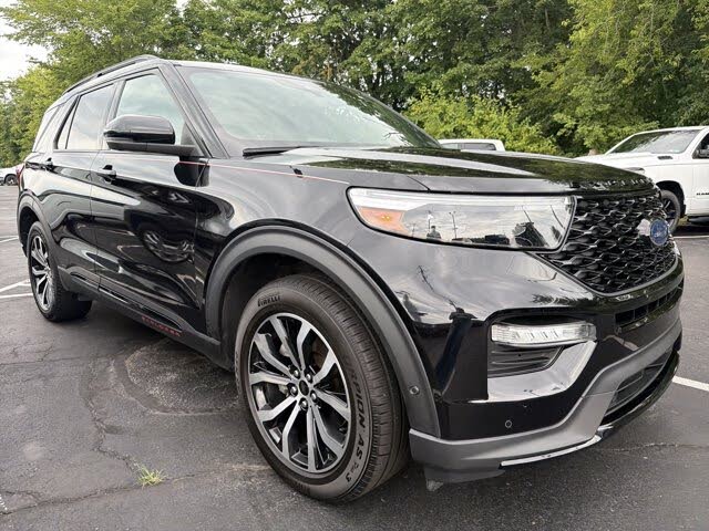 Agate Black Metallic 2020 Ford Explorer SUV / Crossover All-Wheel Drive Automatic