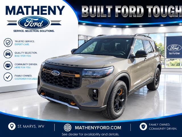 Gray 2026 Ford Explorer SUV / Crossover All-Wheel Drive Automatic