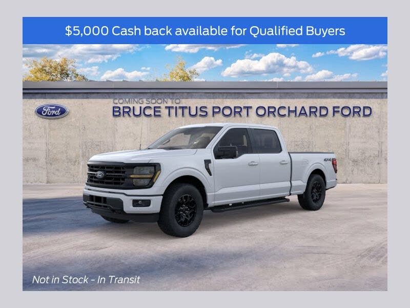 Oxford White 2026 Ford F-150 Pickup Truck Four-Wheel Drive Automatic