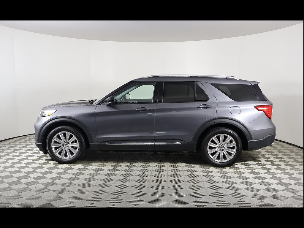 Carbonized Gray 2022 Ford Explorer SUV / Crossover Rear-Wheel Drive Automatic