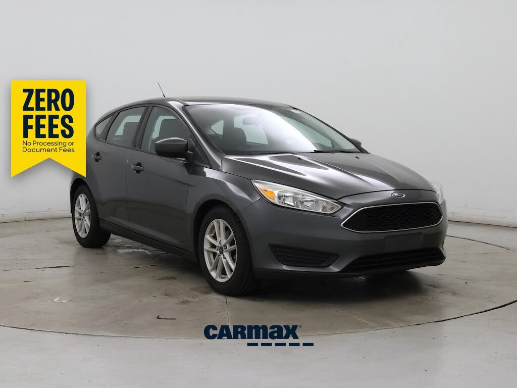 Gray 2018 Ford Focus Hatchback Front-Wheel Drive Automatic