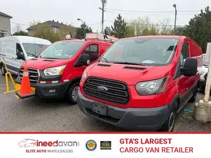 Red 2020 Ford Transit Cargo Van Rear-Wheel Drive Automatic