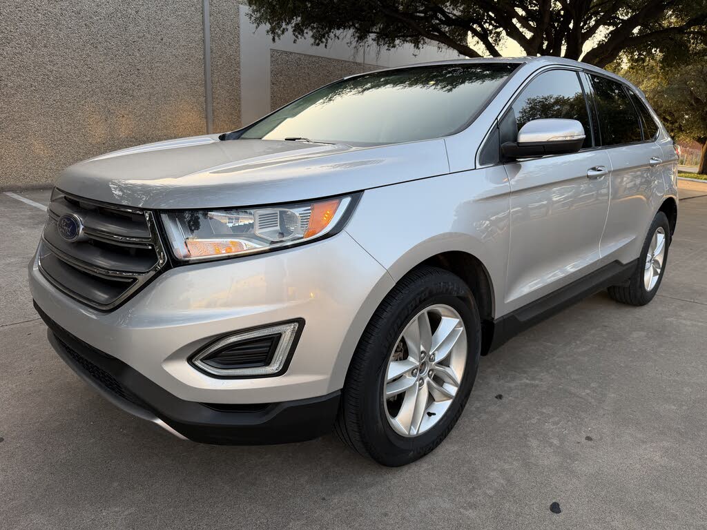 Silver 2017 Ford Edge SUV / Crossover Front-Wheel Drive Automatic