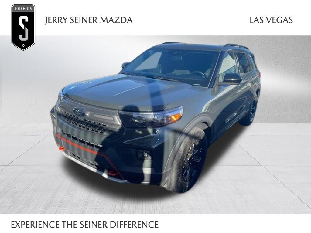 Green 2022 Ford Explorer SUV / Crossover All-Wheel Drive Automatic