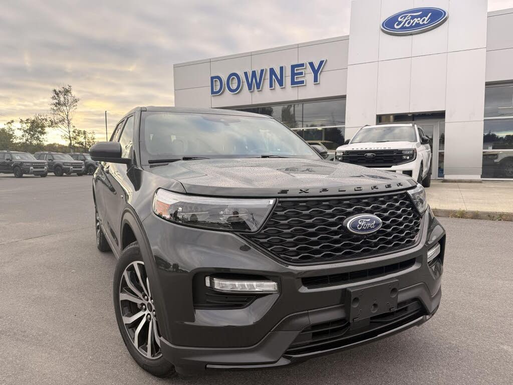 Green 2022 Ford Explorer SUV / Crossover All-Wheel Drive Automatic