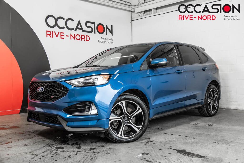 Blue 2019 Ford Edge SUV / Crossover All-Wheel Drive Automatic