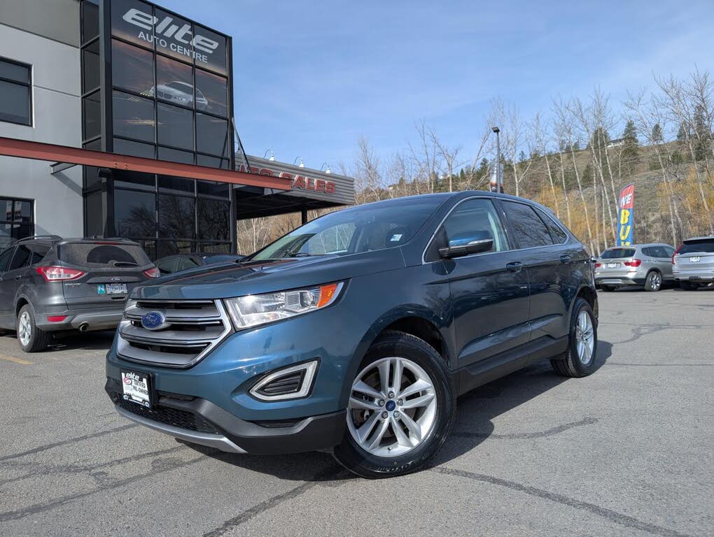 Blue 2016 Ford Edge SUV / Crossover All-Wheel Drive Automatic