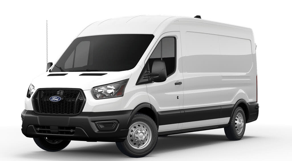 OXFORD WHITE 2026 Ford Transit Cargo Van All-Wheel Drive Automatic