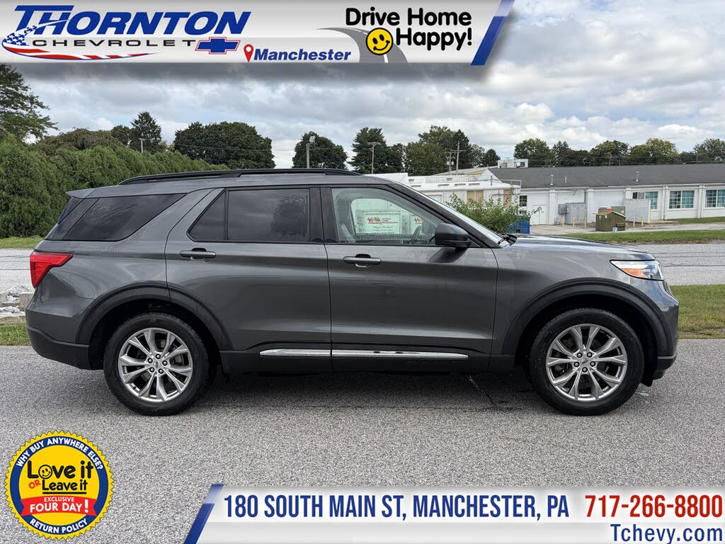 Gray (Magnetic Metallic) 2020 Ford Explorer SUV / Crossover All-Wheel Drive Automatic